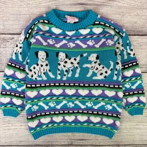 Vintage 1990s Pink Lemonade Mercerized Coogi Style Sweater